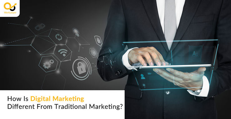 How Is Digital Marketing Different From Traditional Marketing?